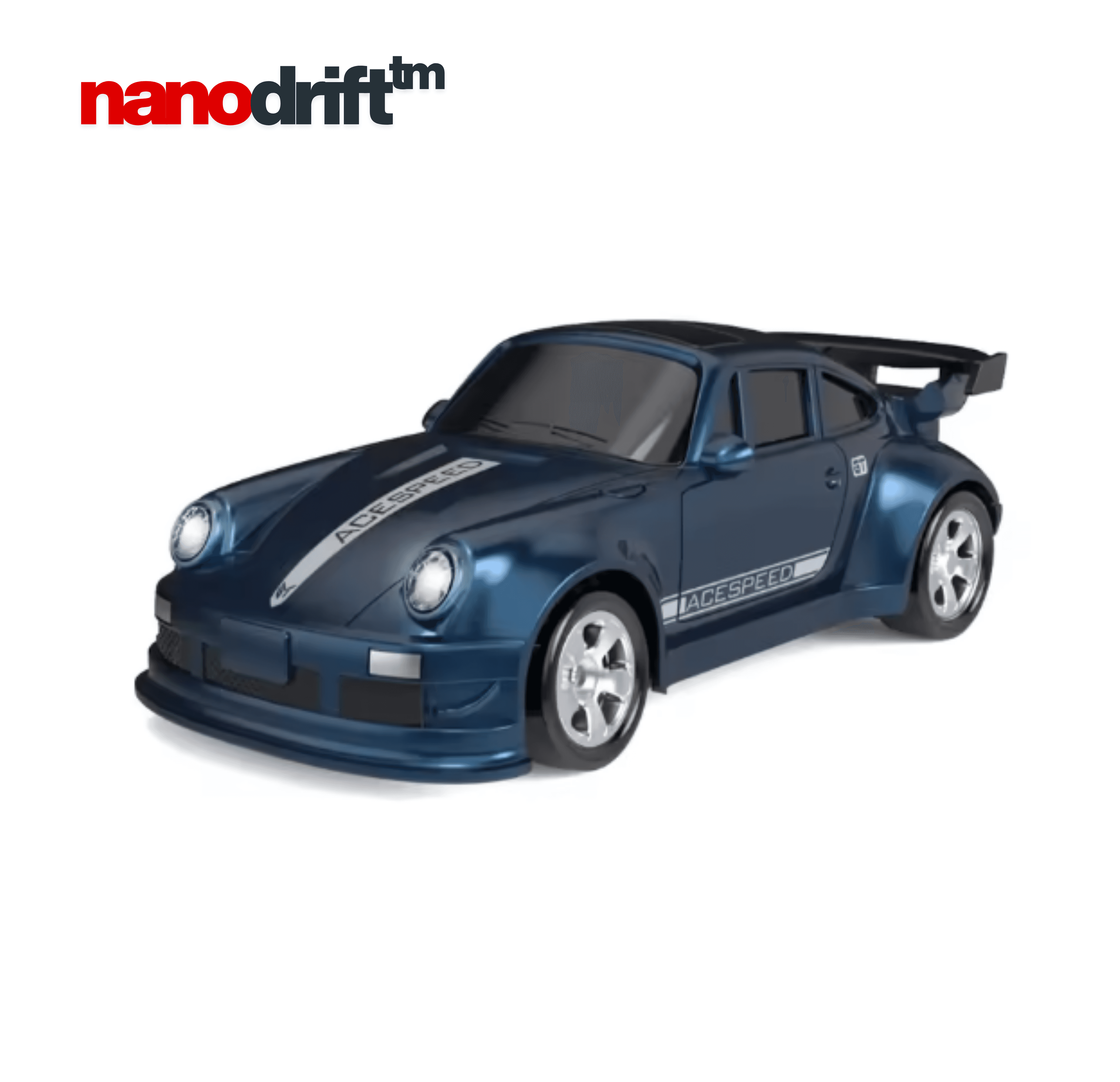 NanoDrift® Prosche - Mini Samochodzik Na Pilota. Skala 1:64